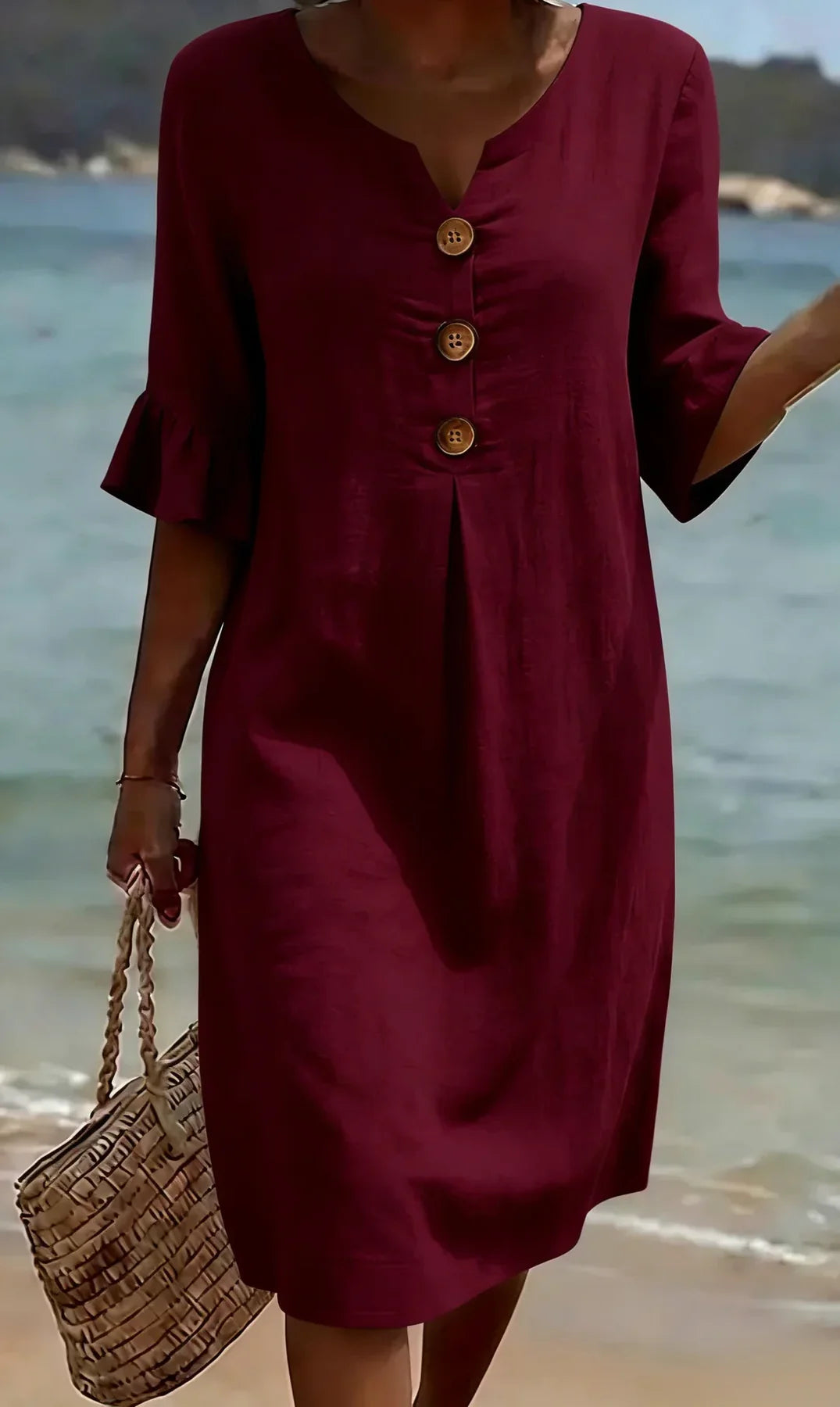 Vestito Giovanna - in lino e cotone
