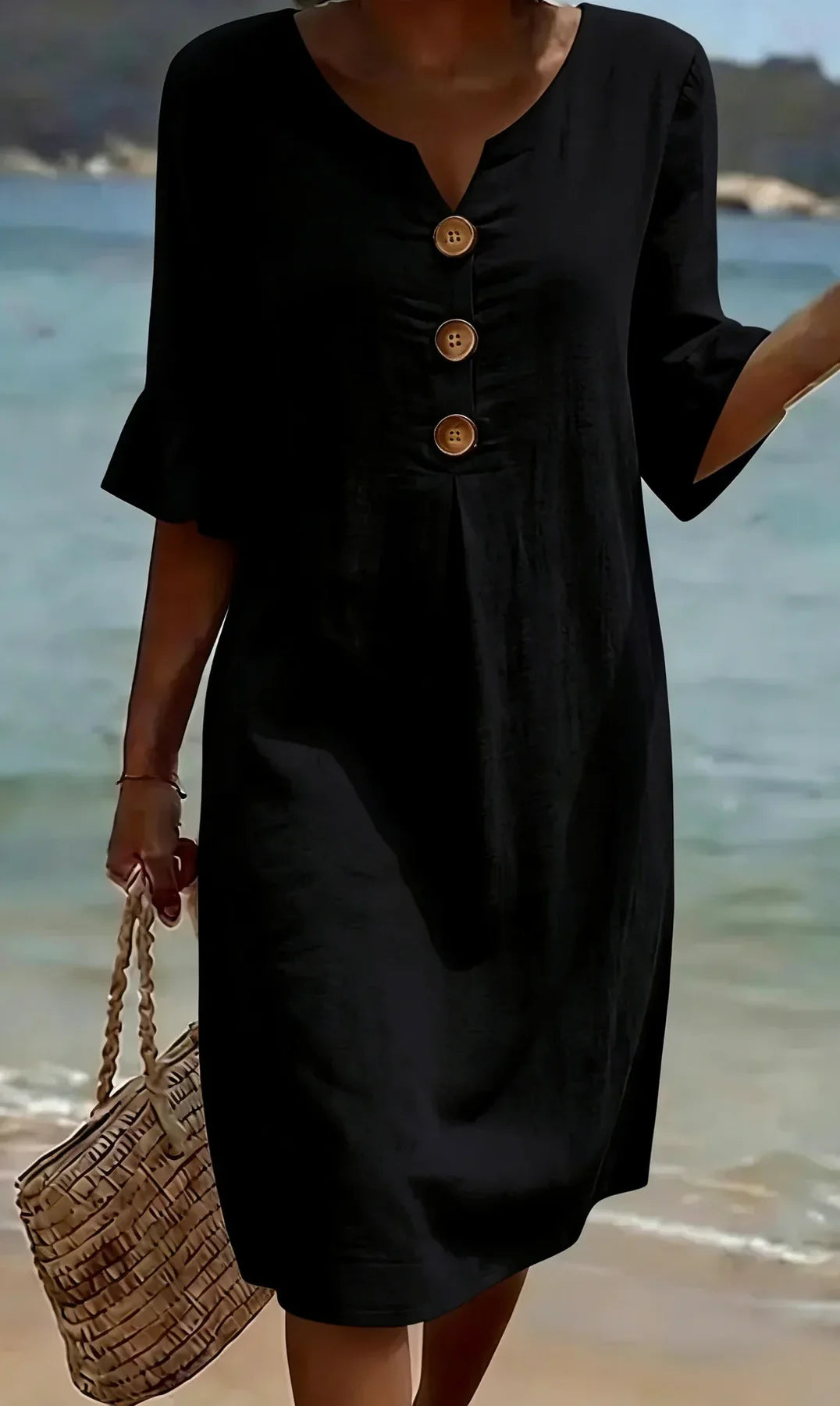 Vestito Giovanna - in lino e cotone