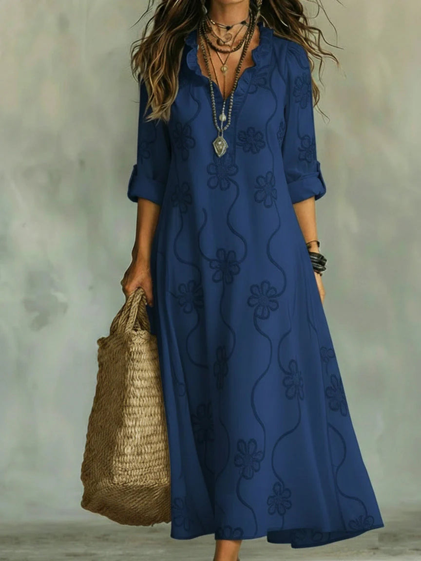 Vestito Iris - in lino e cotone