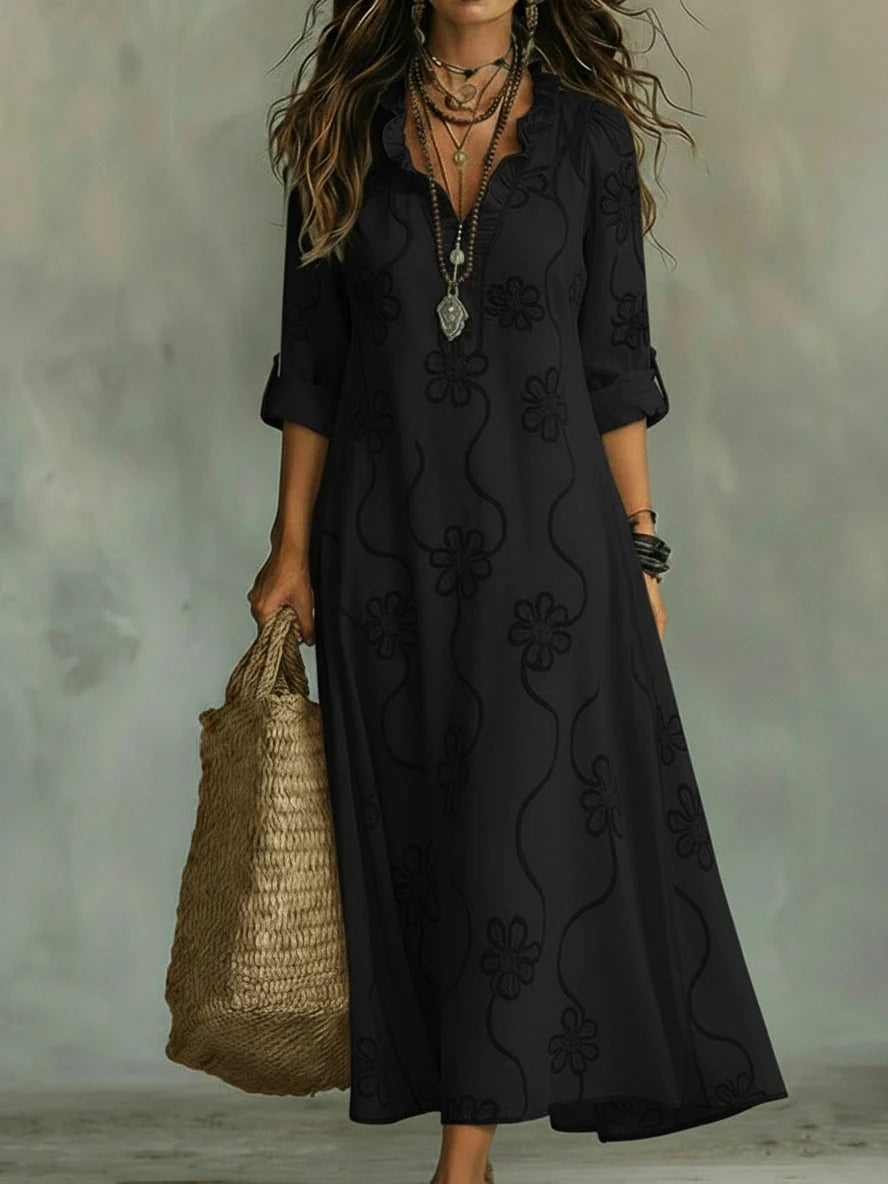 Vestito Iris - in lino e cotone